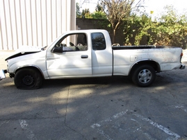 1997 TOYOTA TACOMA STD XTRA CAB SHORT BED WHITE 2.4L MT 2WD Z15065